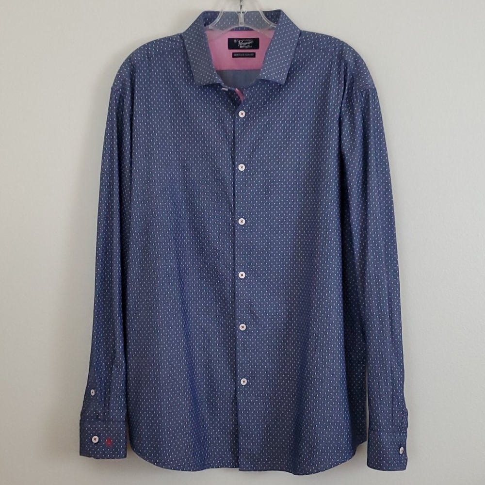 Penquin Munsingwear Print Slim Fit Shirt 17